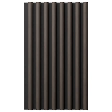 Ekena Millwork AcoustixPro Noise Cancelling Half Round Small Slat Wall Panel SWA0625X0500HRCG